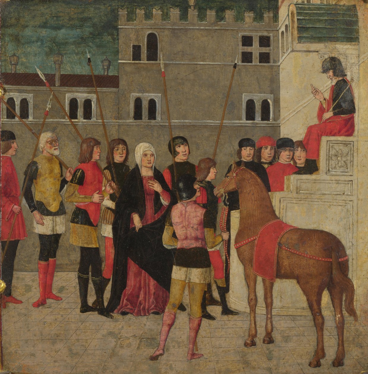 Traianus bírója, 1475 és 1500 között alkotó: Italian Master
