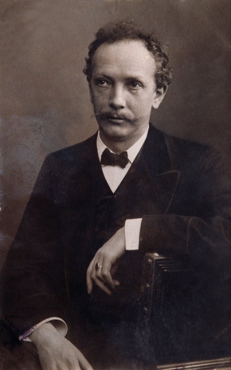 Richard Strauss (1864-1949) német zeneszerző portréja. alkotó: Italian Photographer