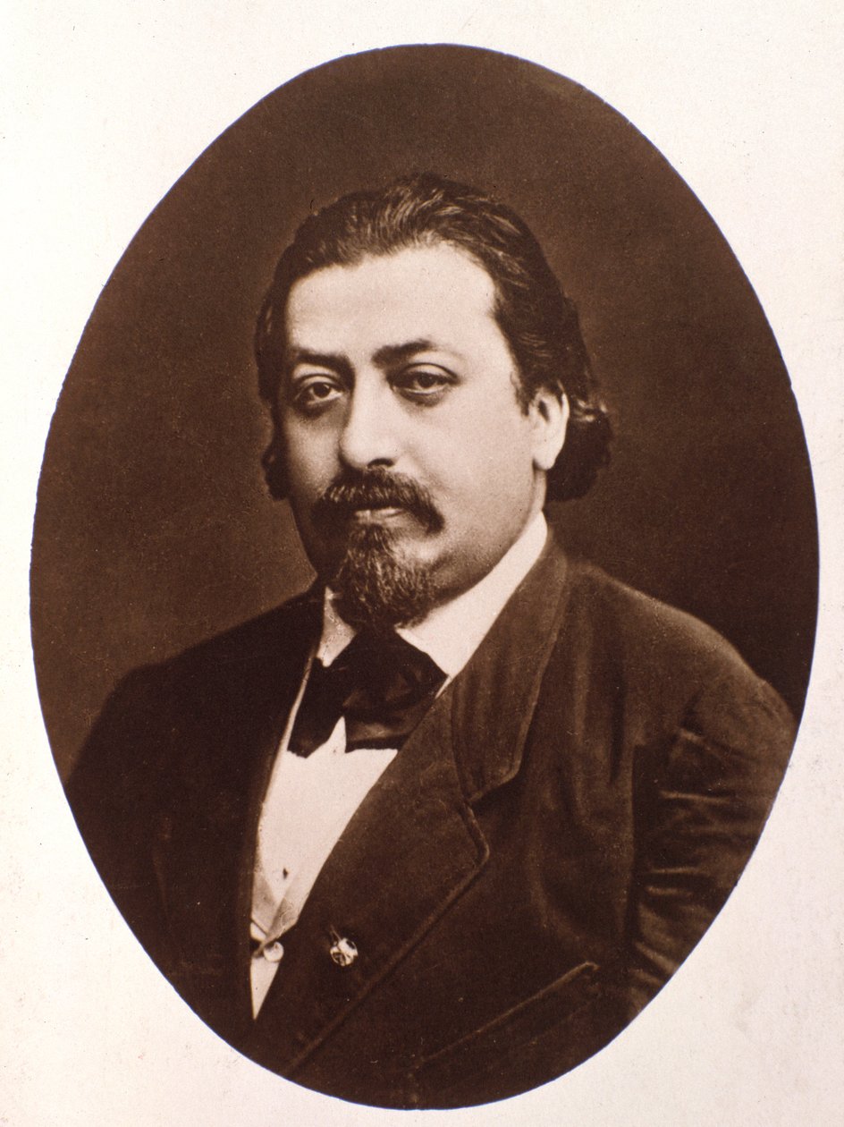 Henryk Wieniawski lengyel zeneszerző (1835-1880) portréja alkotó: Italian Photographer