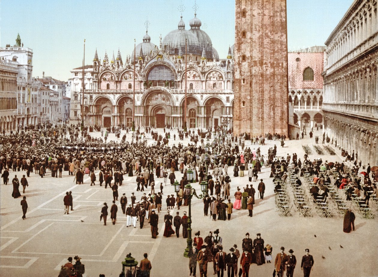 Szent Márk tér, Velence, 1890-1900 alkotó: Italian Photographer