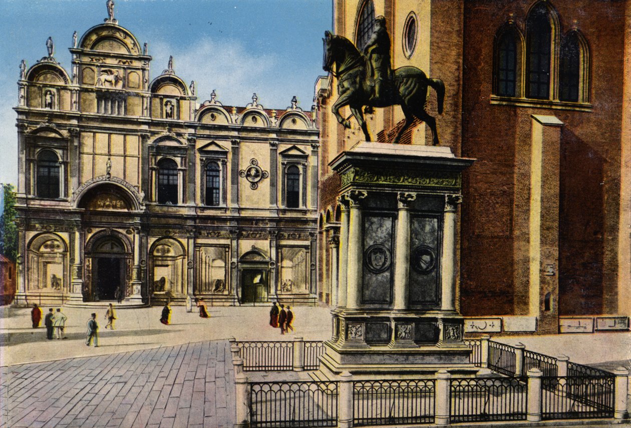 Velence / Velence: B Colleoni emlékműve (színes fénykép) alkotó: Italian Photographer