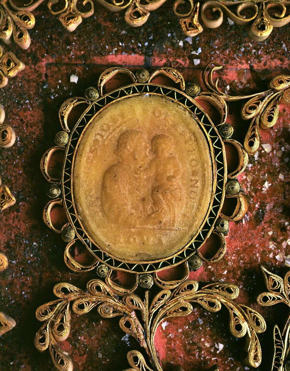 Agnus Dei Szent Józseffel alkotó: Italian School