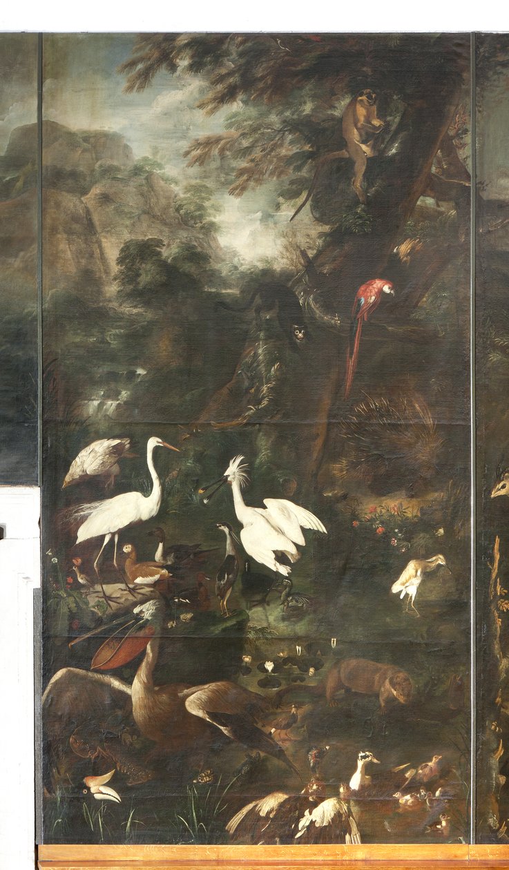 Állatok, Orpheusz mítosza, részlet alkotó: Italian School