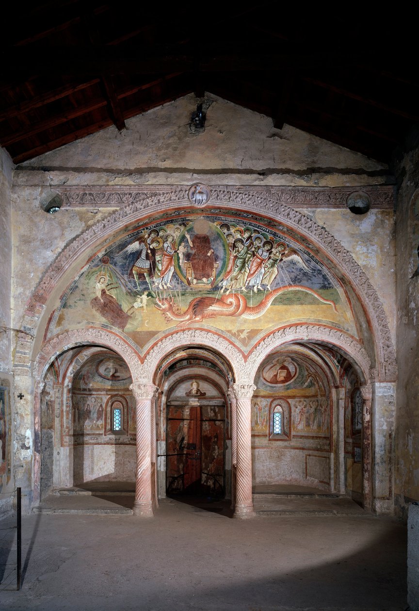 Apokalipszis - freskó alkotó: Italian School