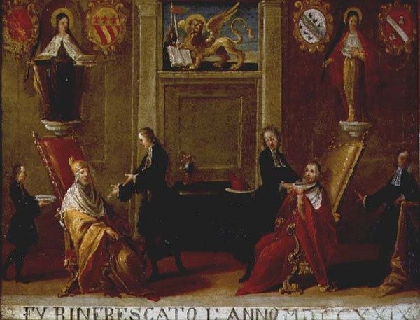 A Borbélyban alkotó: Italian School