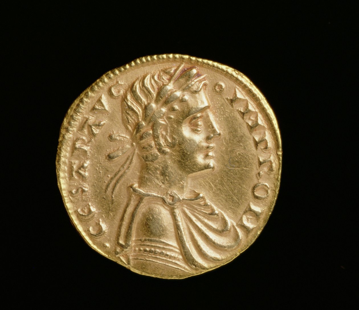 II. Frigyes Augustalis (1198-1250), Szicíliai Királyság és Dél-Olaszország, Messina Pénzverde, 1231-50 (előlap) (arany) (a hátoldalt lásd: 168053) alkotó: Italian School