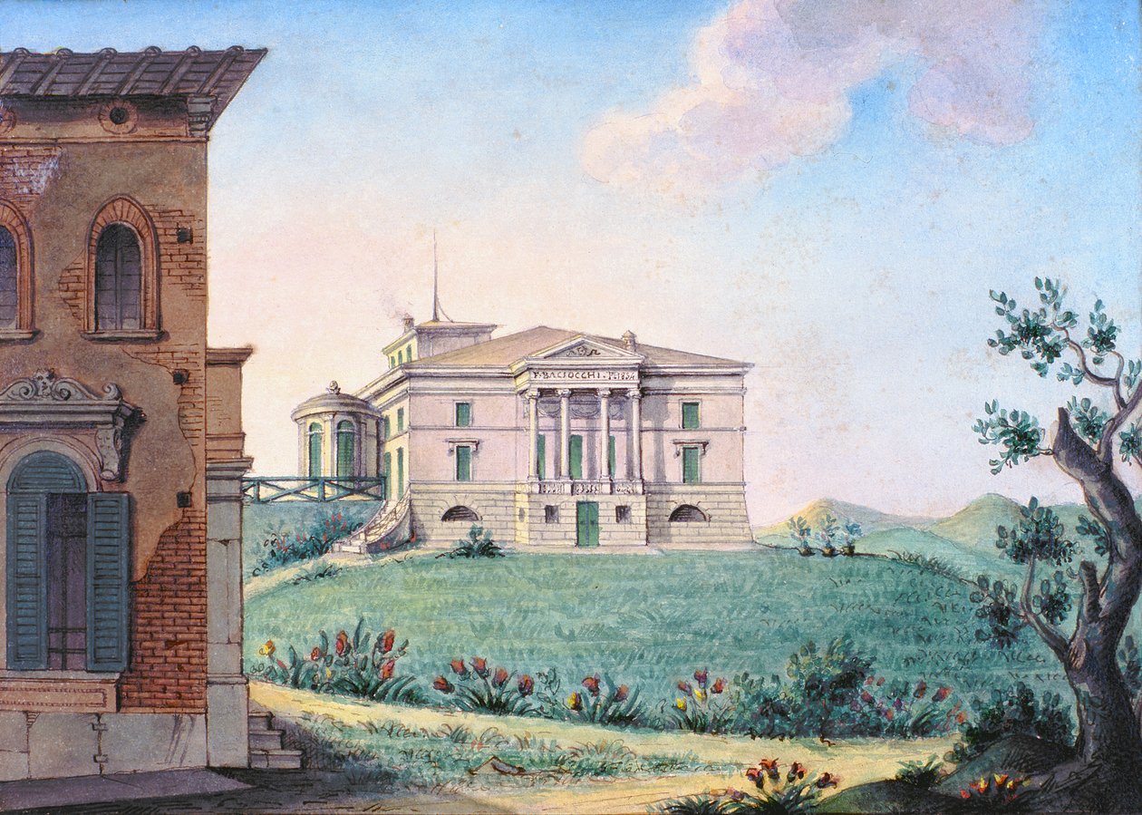 Belpoggio, Villa Baciocchi, Bologna alkotó: Italian School