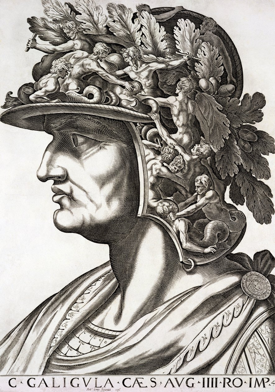 Caligula Caesar (i.sz. 12-41), 1596 alkotó: Italian School