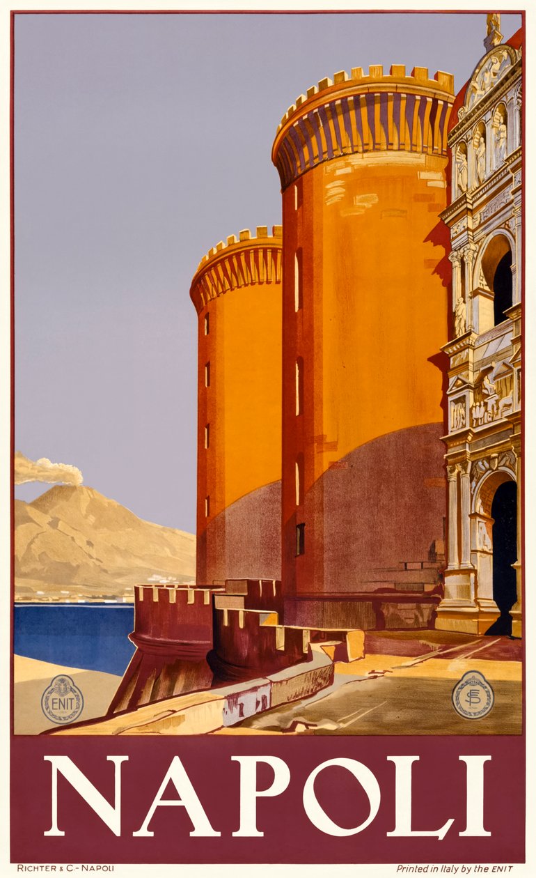 Castel Nuovo Nápolyban alkotó: Italian School