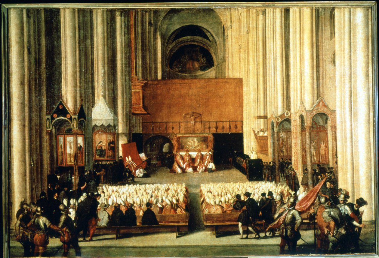 Tridenti Zsinat (1545-1563). olasz iskola alkotó: Italian School