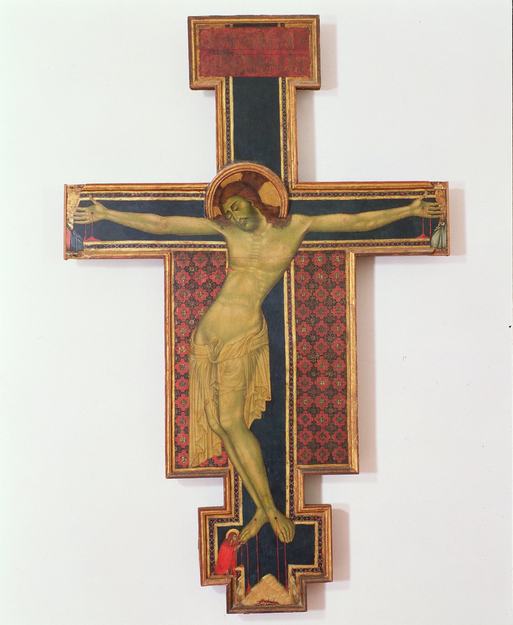 Feszület (tempera fán) alkotó: Italian School