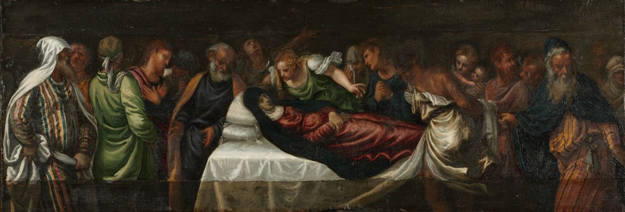 Szűz Mária halála, 1500-as évek közepe (olaj, fa) alkotó: Italian School