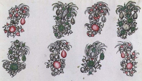 Tervek aigrette-ekhez alkotó: Italian School
