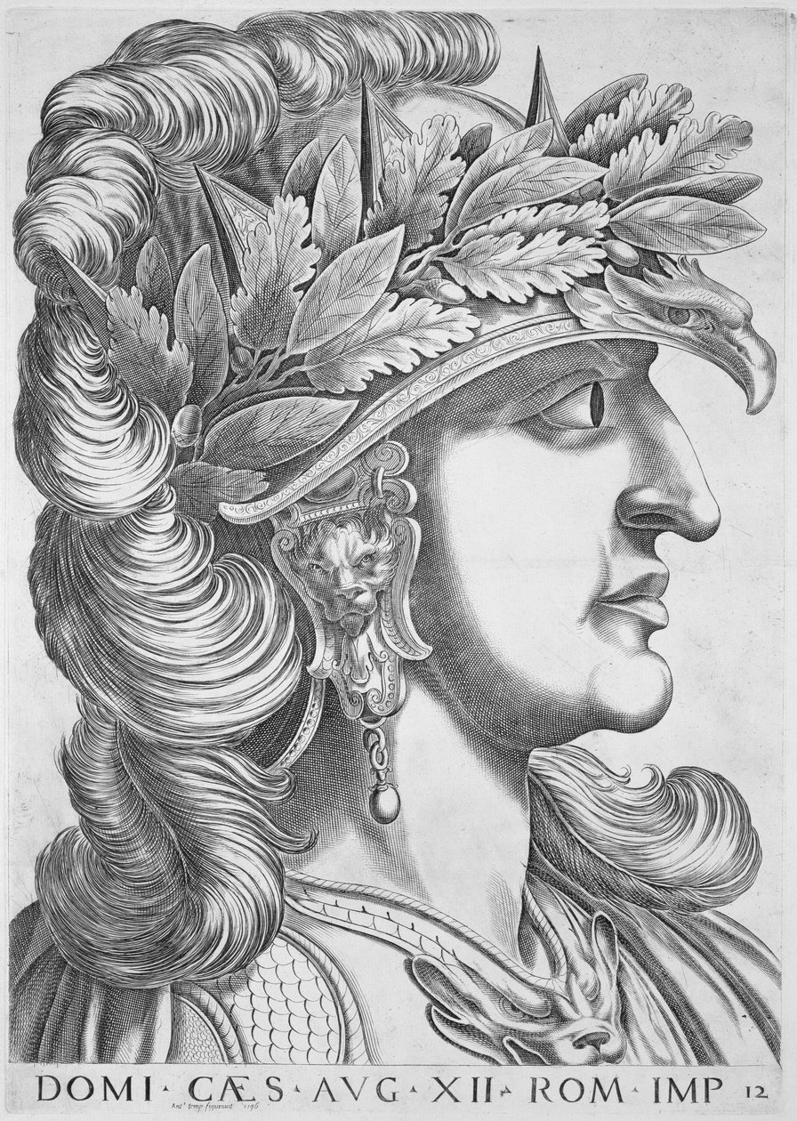Domitianus Caesar (i.sz. 51-96), 1596 alkotó: Italian School