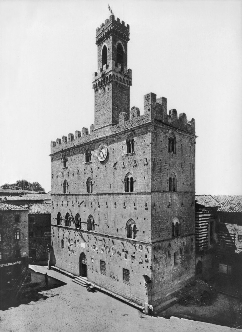 A Palazzo dei Priori külső képe alkotó: Italian School