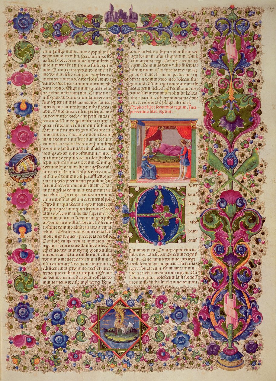 Fol.139r A királyok harmadik könyve, a Borso d