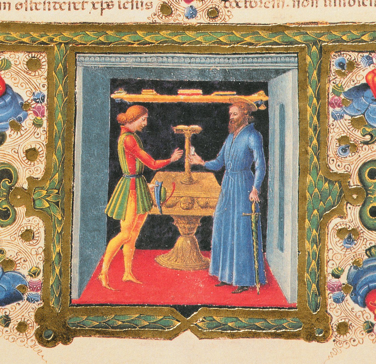 Fol.208r Szent Pál levele Timóteusnak, a Borso d