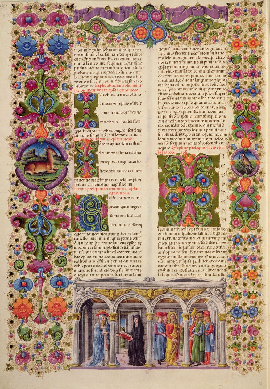 Fol.229 Jákob könyve, a Borso d