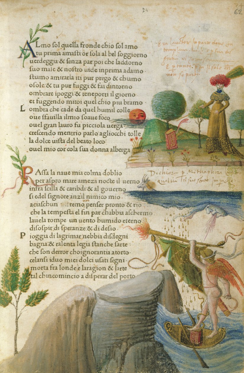 Fol. 62r, „Almo Sol, that fronds ch