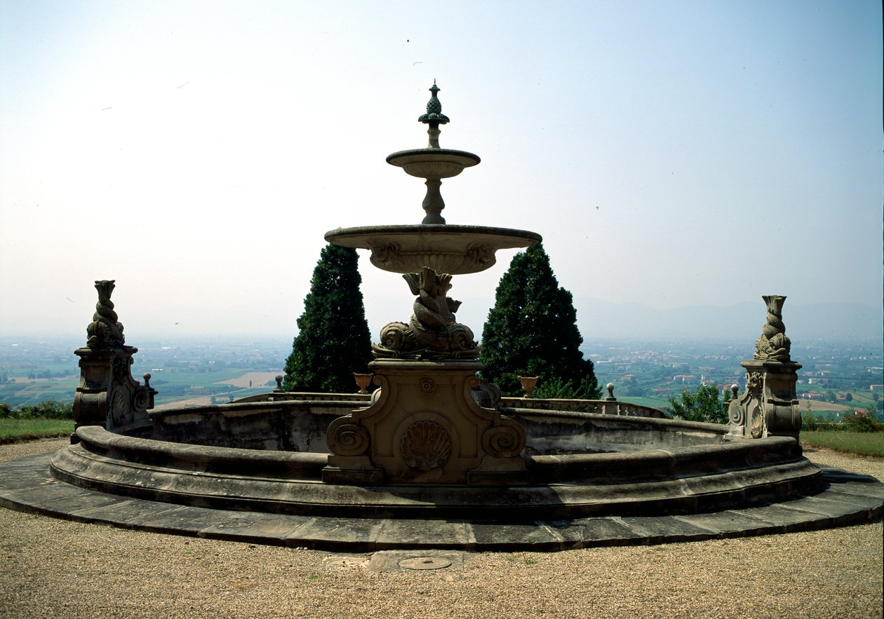 Szökőkút, Villa Celle alkotó: Italian School