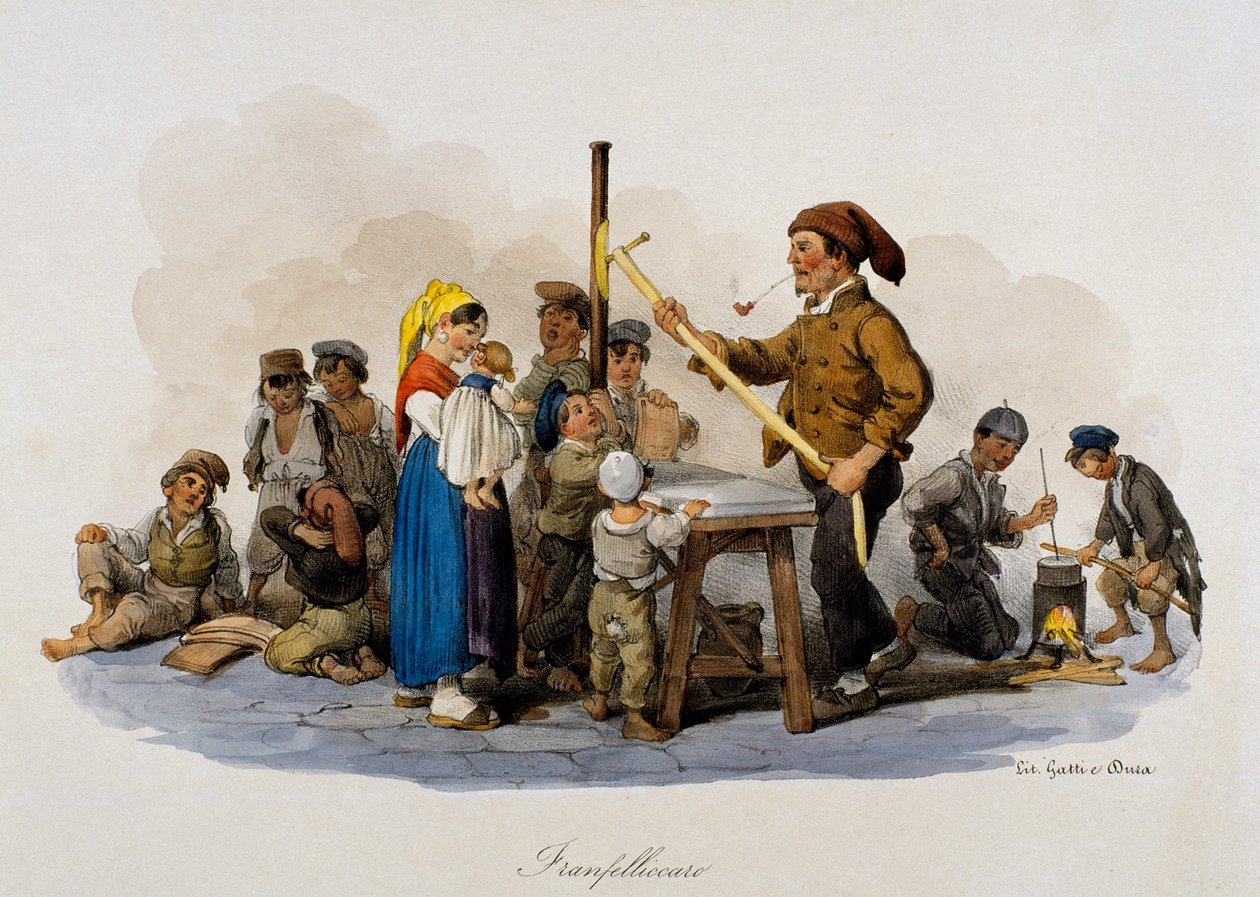 Franfellicaro (kemény cukorkák gyártója és eladója), Olaszország alkotó: Italian School