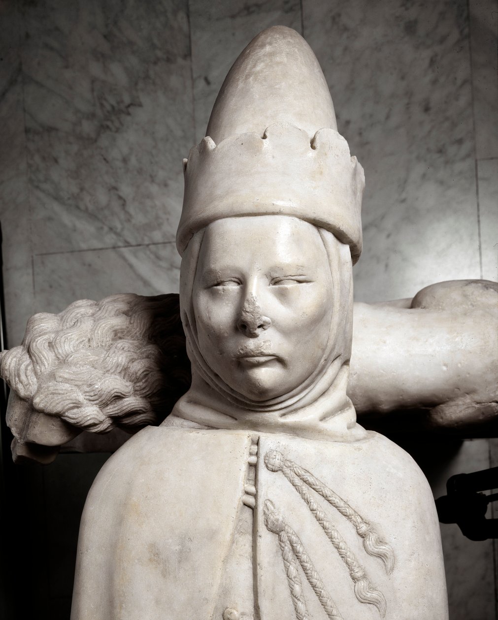 Genova első dózse temetkezési emlékműve, Simone Boccanegra (márványszobor alkotó: Italian School