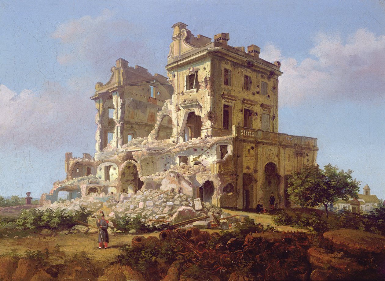 Garibaldis Villa, Olaszország alkotó: Italian School