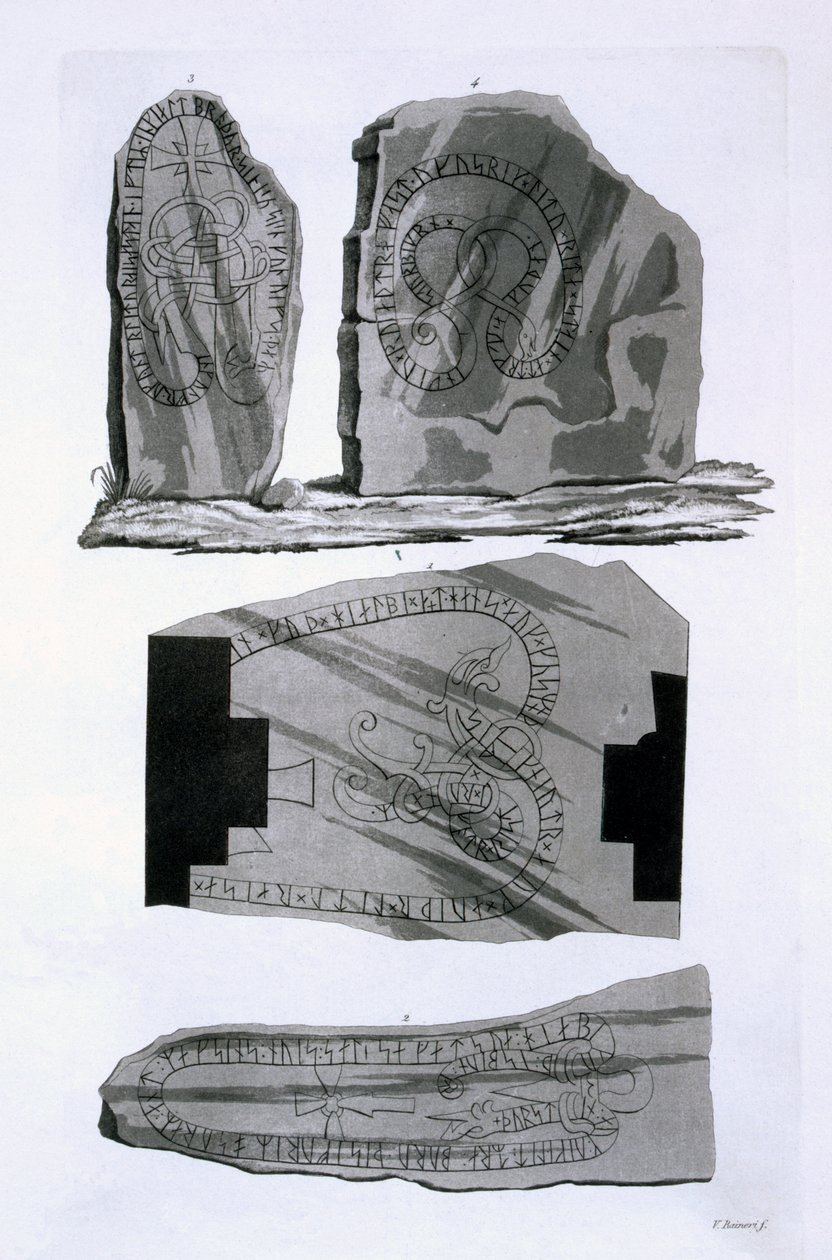 Gnistad bronzok, 1820-as és 30-as évek körül (színes metszet) alkotó: Italian School