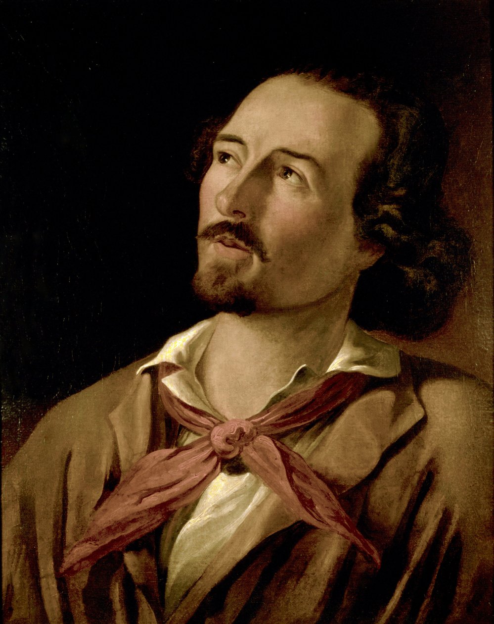 Goffredo Mameli (1827-1849) költő és az olasz Risorgimento hazafia. századi névtelen festmény. A Risorgimento Milánói Múzeum alkotó: Italian School