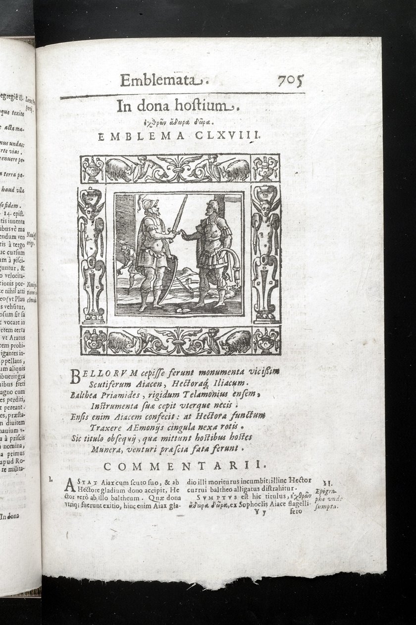 Illusztráció az Emblemata-ból, 1621 alkotó: Italian School