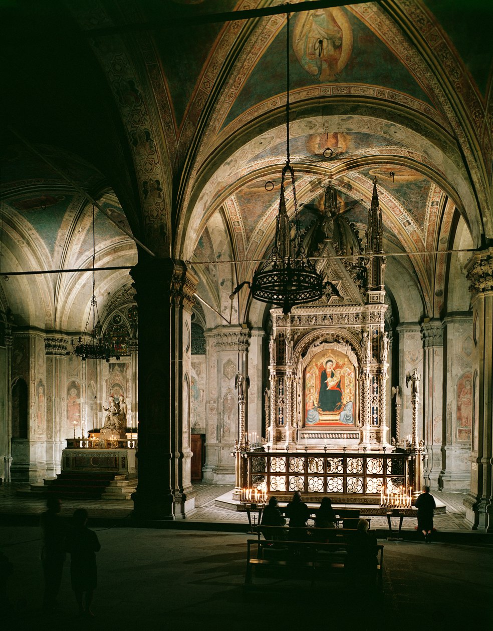 A templom belső képe alkotó: Italian School