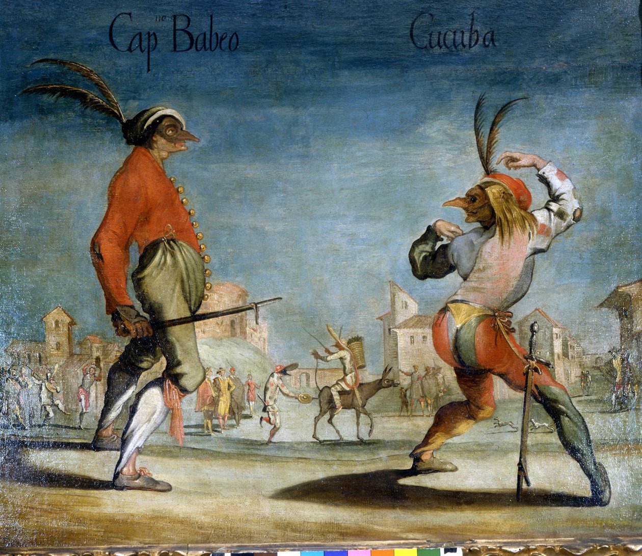 Olasz maszkok a Commedia dell