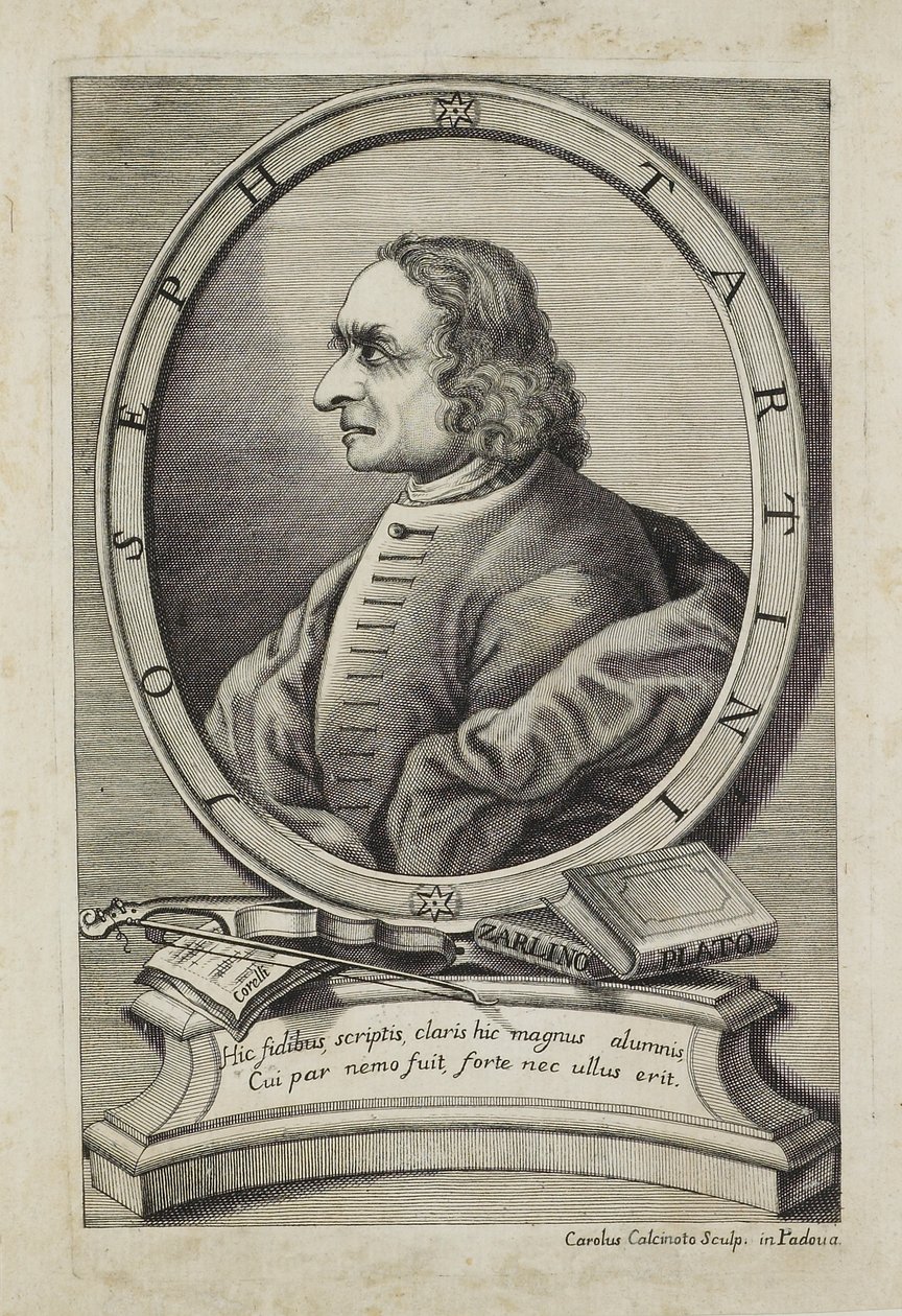 Joseph Tartini, metszett Carlo Calcinotto (fl.1763), 1763 körül alkotó: Italian School