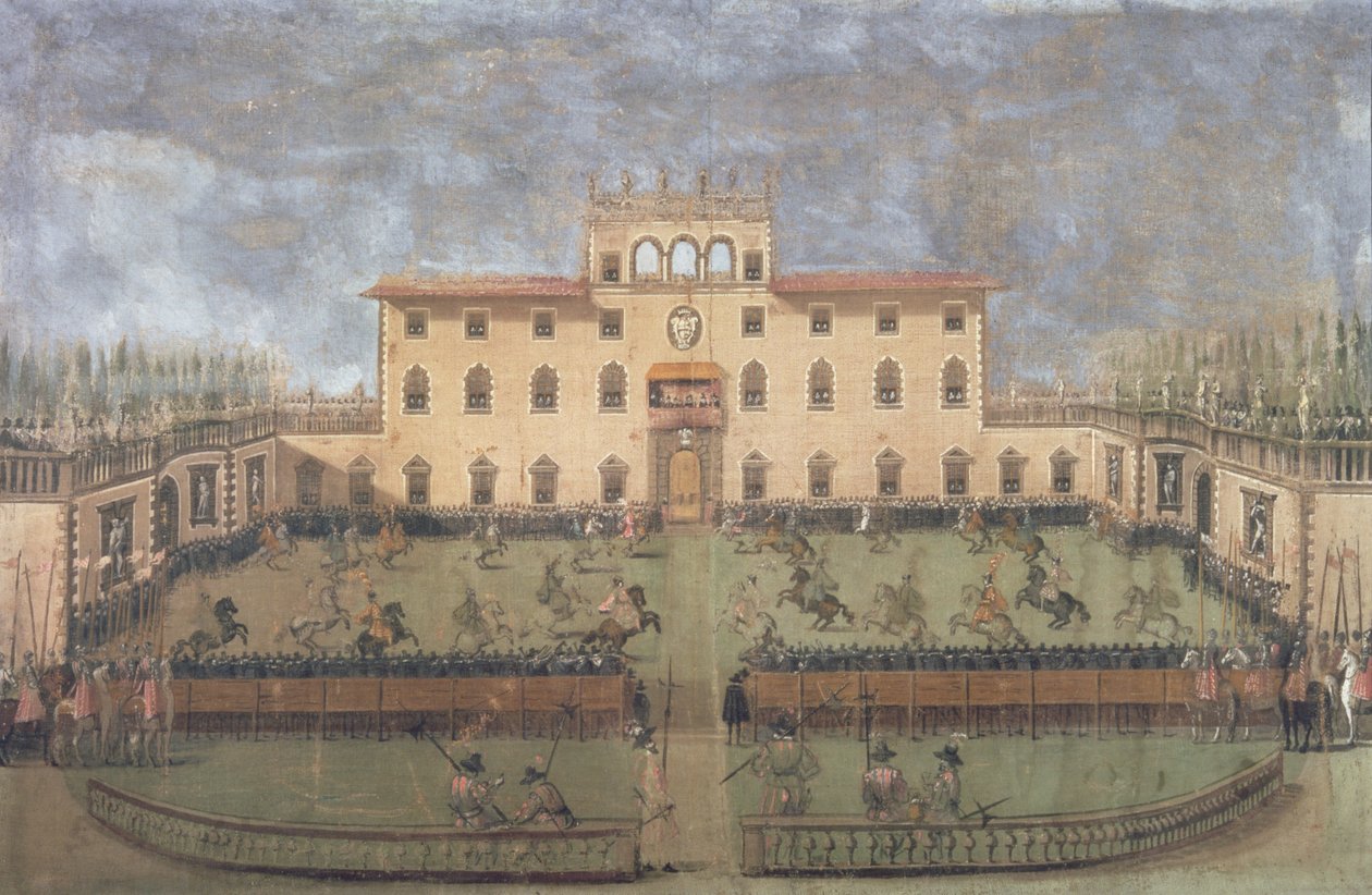 Torna a Poggio a Caiano császári villában alkotó: Italian School