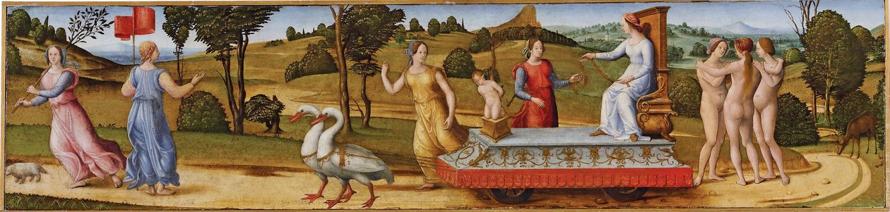 Le triomphe de la Chastete – A tisztaság diadala – Anonymous alkotó: Italian School