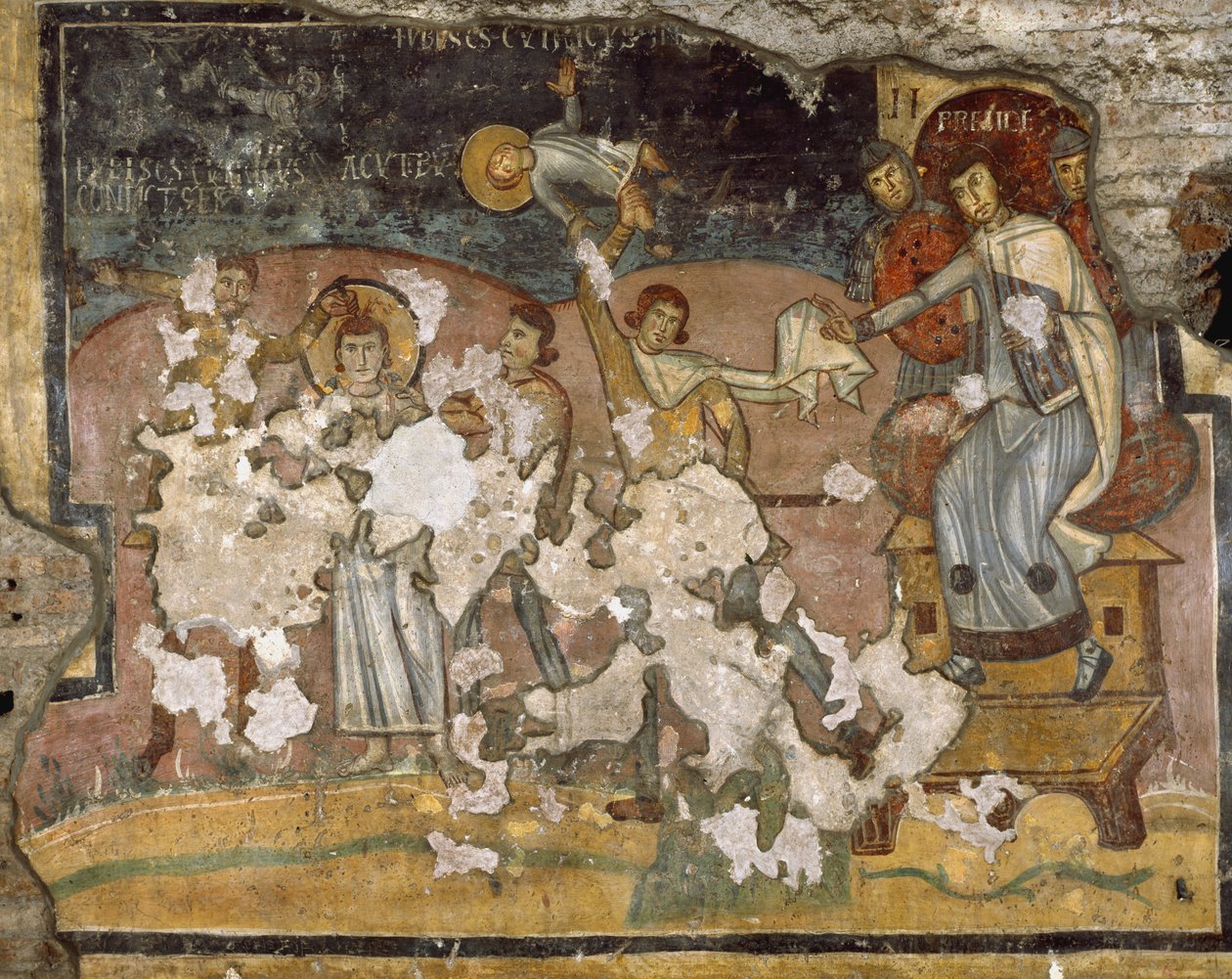 Szent Júlia és fia, Szent Quiricus mártíromsága alkotó: Italian School