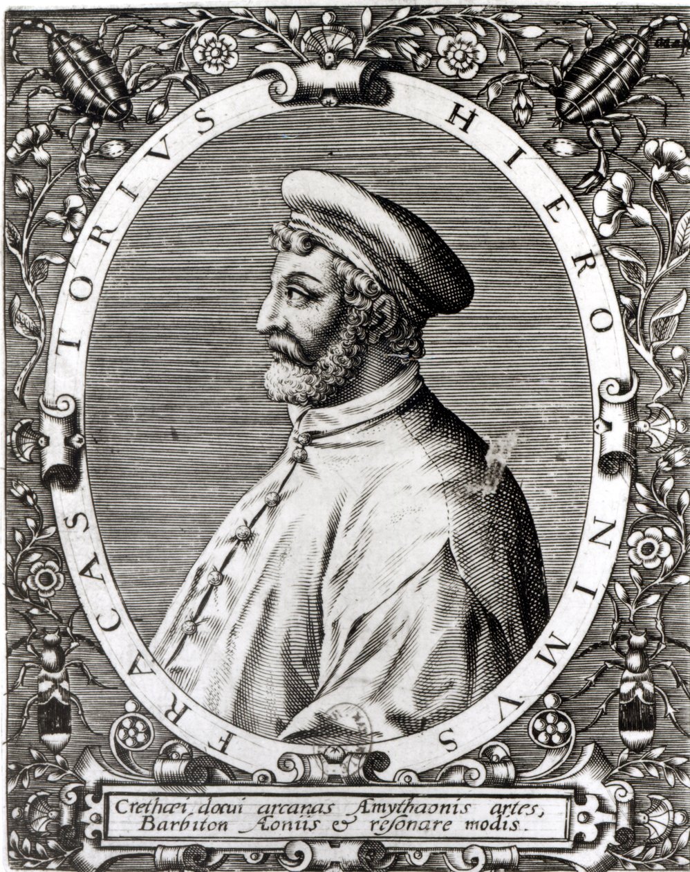 Girolamo Fracastoro (1483-1553) éremportréja alkotó: Italian School
