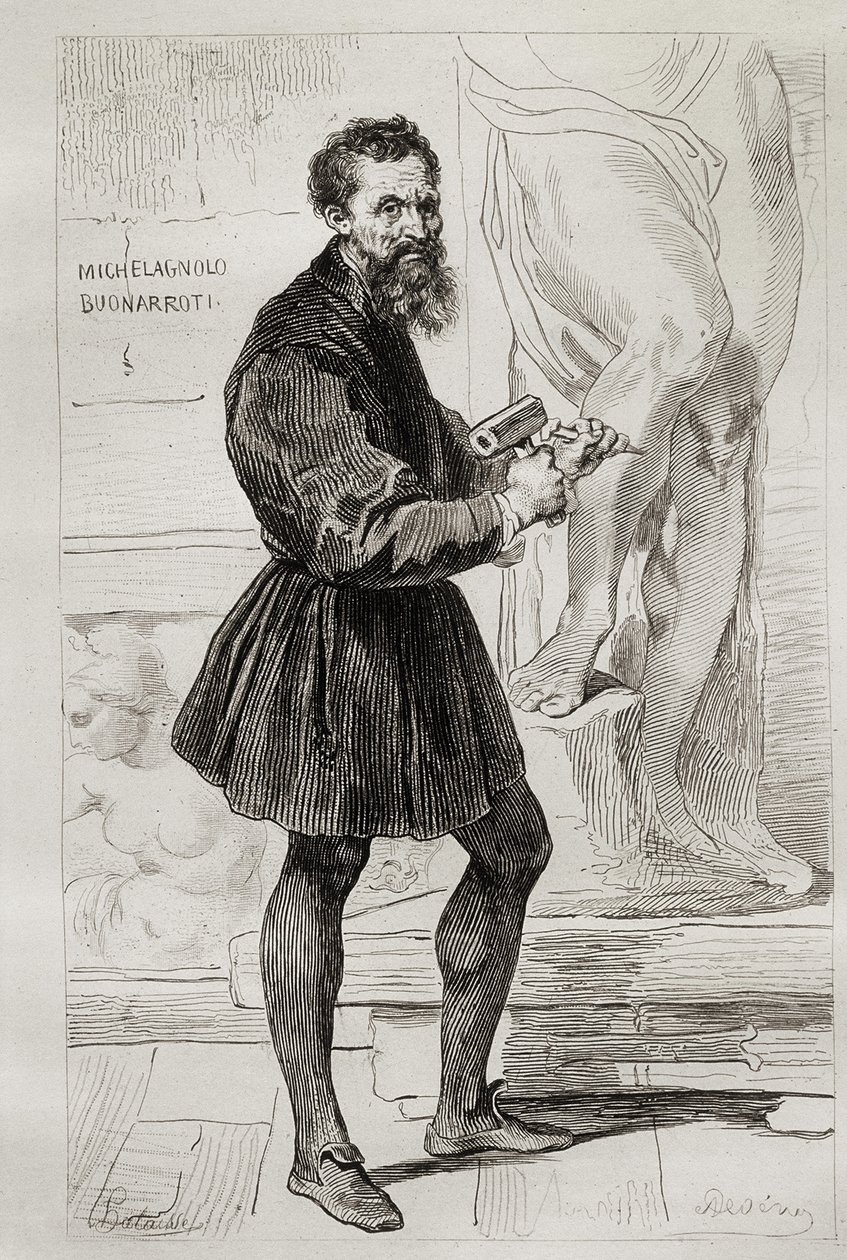 Michelangelo Buonarroti szobrász alkotó: Italian School