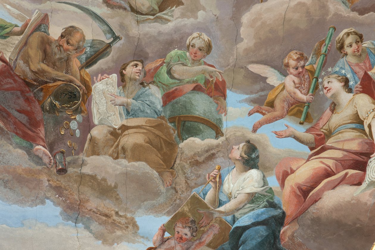 Milánó, San Francesco da Paola templom, Fresco Hall Palazzo alkotó: Italian School