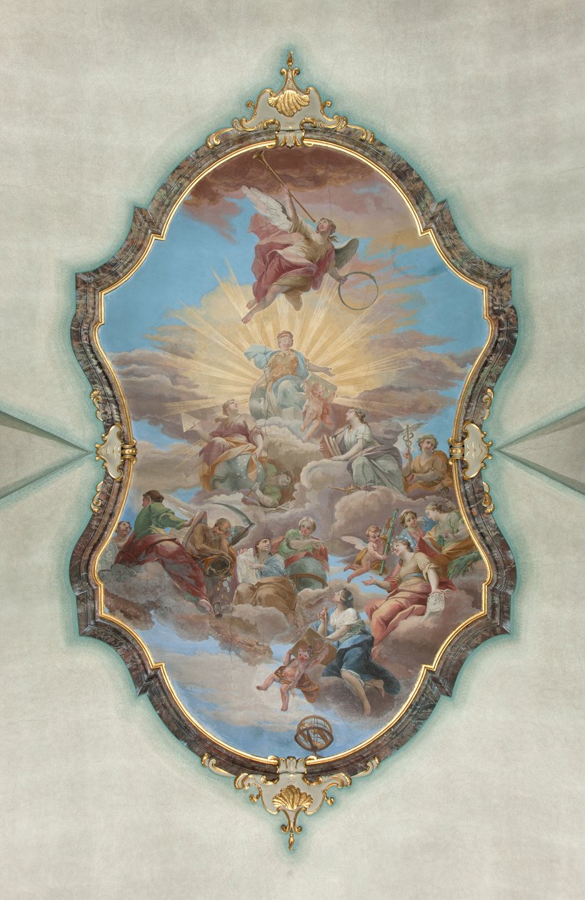 Milánó, San Francesco da Paola templom, Fresco Hall Palazzo alkotó: Italian School