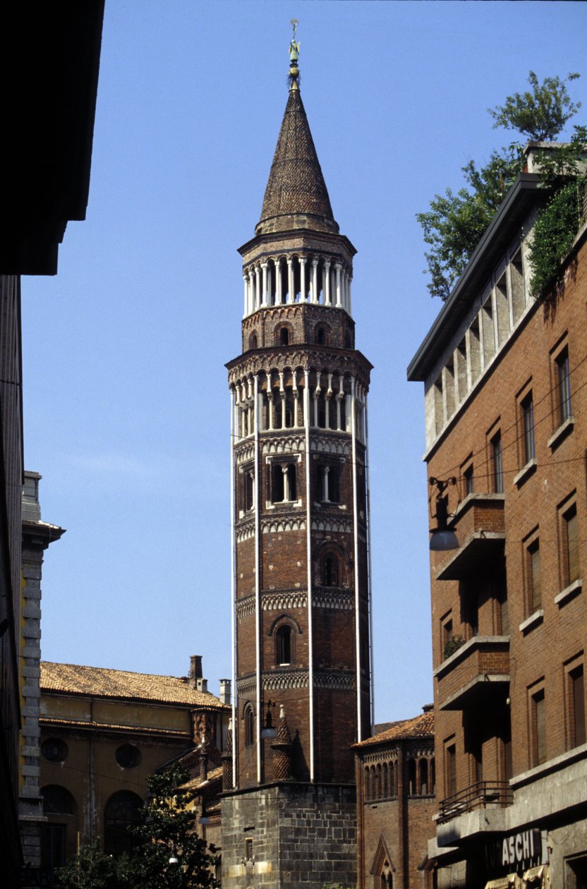 Milánó: San Gottardo harangtornya. alkotó: Italian School