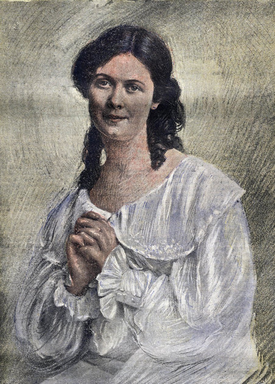 Miss Duncan (Isadora), ír származású amerikai táncosnő (1877 - 1927) - a "La Tribuna illustrata" című filmben. alkotó: Italian School