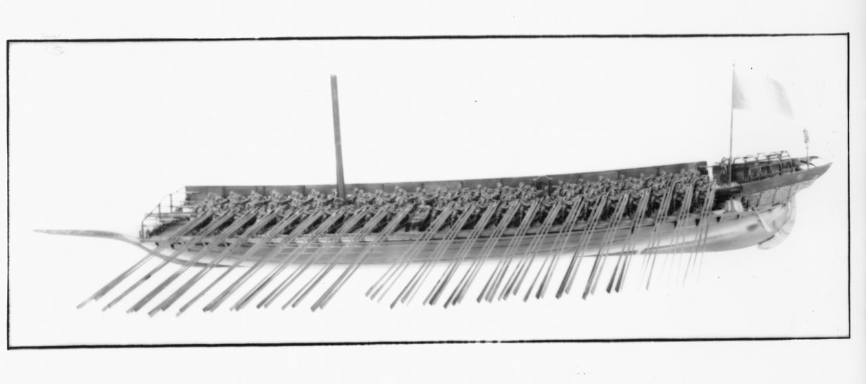 Velencei Trireme modellje alkotó: Italian School