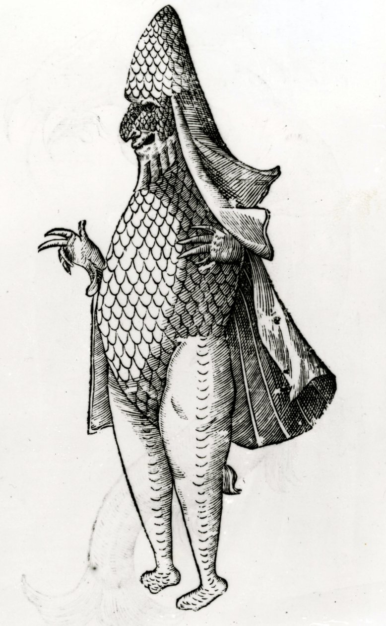Marinus szörny a püspök iskoláztatási szokásaira hivatkozva, 1642 alkotó: Italian School