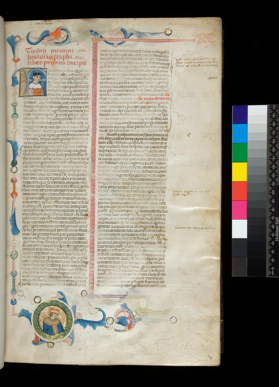 Ms 344. Livius, A város alapításától alkotó: Italian School
