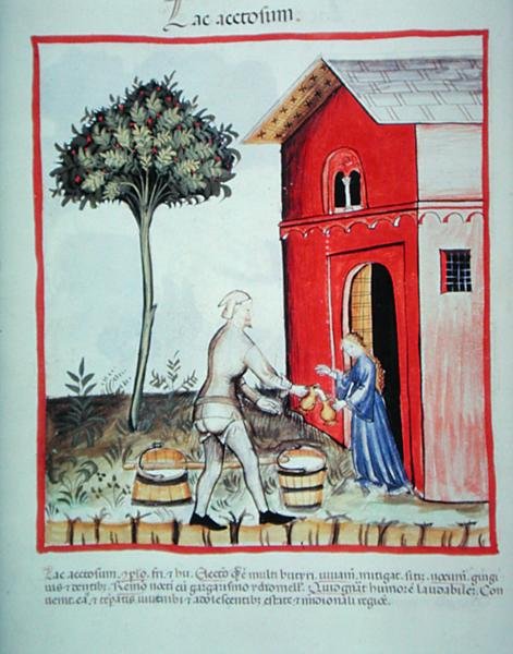 Nova 2644 fol.59v Túró árusítása, 