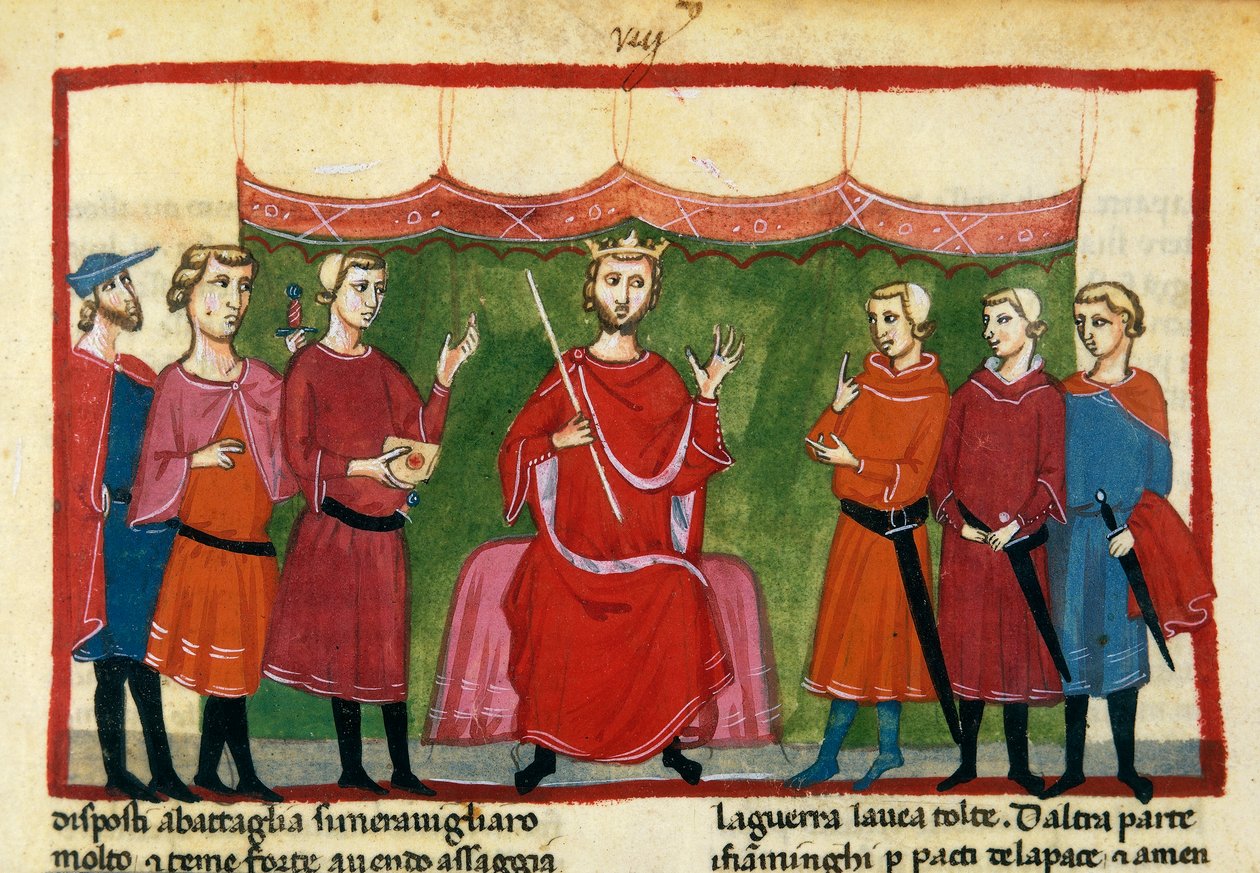 A bírság megfizetése a Gonfaloniere of Justice részére alkotó: Italian School