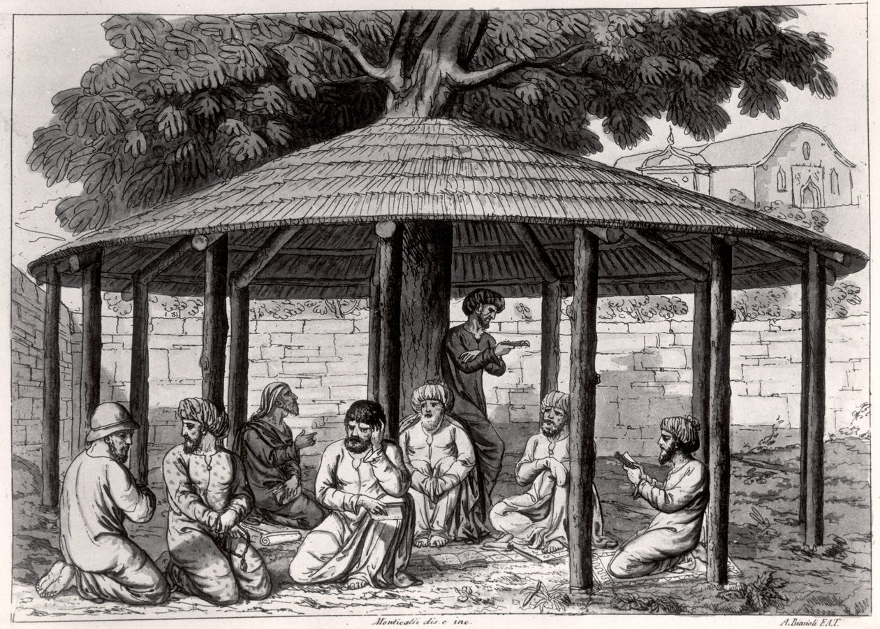 Perzsa szúfik, 19. század eleje alkotó: Italian School