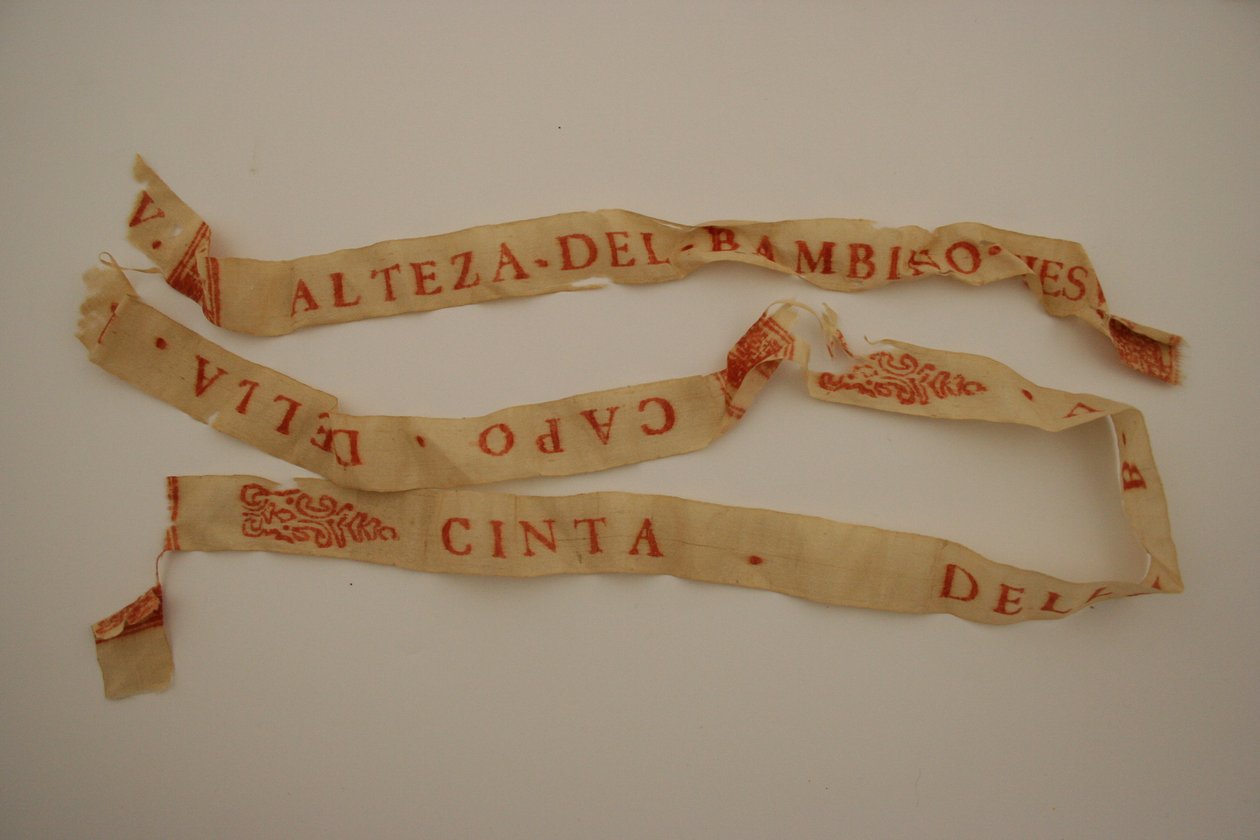 Zarándok fehér szalag, 17. század alkotó: Italian School