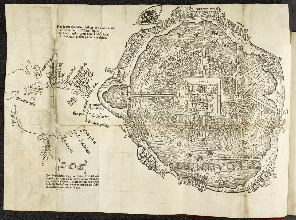 Mexikó terve, Hernando Cortés, La preclara narratione di Ferdinando Cortese della Nuoua Hispagna, Velence alkotó: Italian School